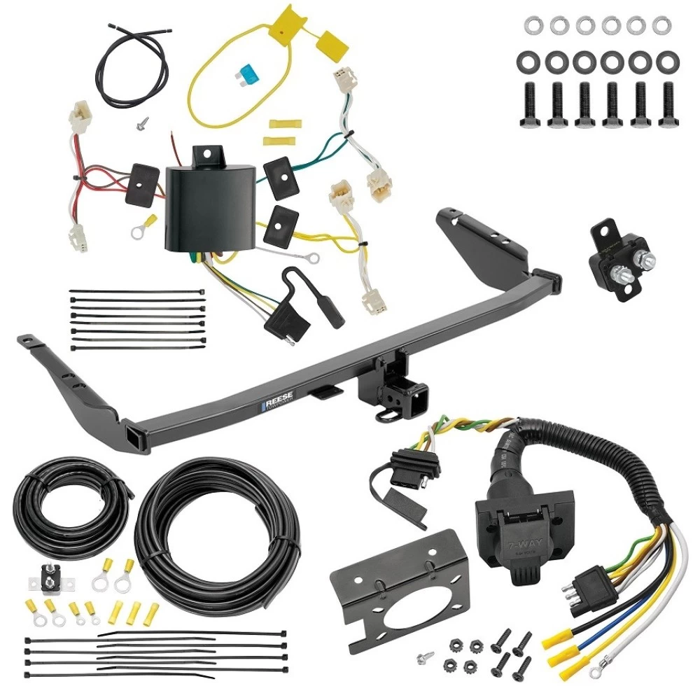 Trailer Hitch w/ 7-Way RV Wiring For 11-14 Toyota Sienna (15-20 SE ONLY) Class 3 2" Receiver Reese