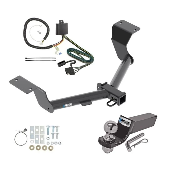 Reese Trailer Tow Hitch For 17-19 Honda CR-V 20-24 Except Hybrid Complete Package w/ Wiring and 2" Ball