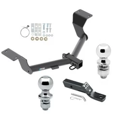 Reese Trailer Tow Hitch For 17-27 Honda CR-V Except Hybrid Receiver w/ 1-7/8" and 2" Ball