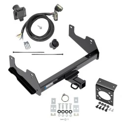 Trailer Hitch w/ 7-Way RV Wiring For 15-25 Ford F-150 17-25 F-150 Raptor Class 4 2" Receiver Reese