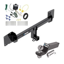 Reese Trailer Tow Hitch For 16-23 Tesla X All Models Complete Package w/ Wiring and 2" Ball