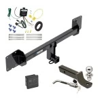 Reese Trailer Tow Hitch For 16-23 Tesla X All Models Deluxe Package Wiring 2" Ball Mount and Lock