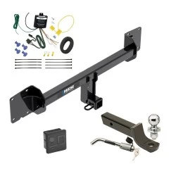 Reese Trailer Tow Hitch For 16-23 Tesla X All Models Deluxe Package Wiring 2" Ball Mount and Lock