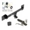 Reese Trailer Tow Hitch For 16-23 Tesla X All Models Deluxe Package Wiring 2" Ball Mount and Lock