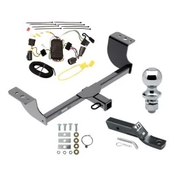 Reese Trailer Tow Hitch For 05-10 Chrysler 300 05-08 Dodge Magnum 2" Receiver Complete Package w/ Wiring and 1-7/8" Ball