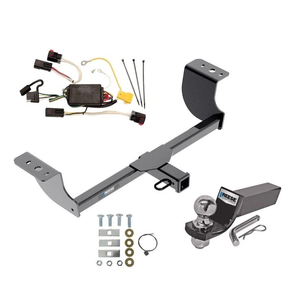 Reese Trailer Tow Hitch For 05-10 Chrysler 300 05-08 Dodge Magnum Complete Package w/ Wiring and 2" Ball