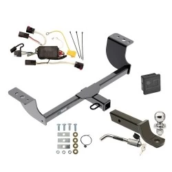 Reese Trailer Tow Hitch For 05-10 Chrysler 300 05-08 Dodge Magnum Deluxe Package Wiring 2" Ball Mount and Lock