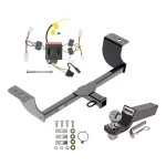 Reese Trailer Tow Hitch For 11-14 Dodge Charger All Models Complete Package w/ Wiring and 2" Ball