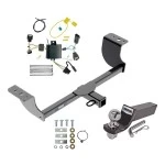 Reese Trailer Tow Hitch For 15-23 Dodge Charger All Models Complete Package w/ Wiring and 2" Ball