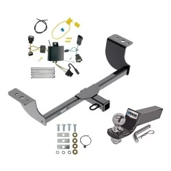 Reese Trailer Tow Hitch For 15-23 Dodge Charger All Models Complete Package w/ Wiring and 2" Ball
