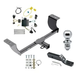Reese Trailer Tow Hitch For 15-23 Dodge Charger All Models 2" Receiver Complete Package w/ Wiring and 1-7/8" Ball