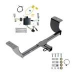 Trailer Hitch w/ Wiring For 15-23 Dodge Challenger Exc w/Quad Tip Exhaust Class 3 2" Tow Receiver Reese Tekonsha