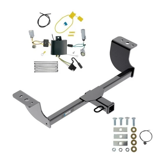 Trailer Hitch w/ Wiring For 15-23 Dodge Challenger Exc w/Quad Tip Exhaust Class 3 2" Tow Receiver Reese Tekonsha