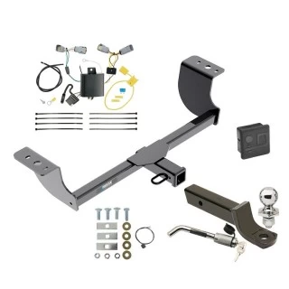 Reese Trailer Tow Hitch For 15-23 Chrysler 300 All Models Deluxe Package Wiring 2" Ball Mount and Lock