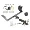 Reese Trailer Tow Hitch For 15-23 Chrysler 300 All Models Deluxe Package Wiring 2" Ball Mount and Lock