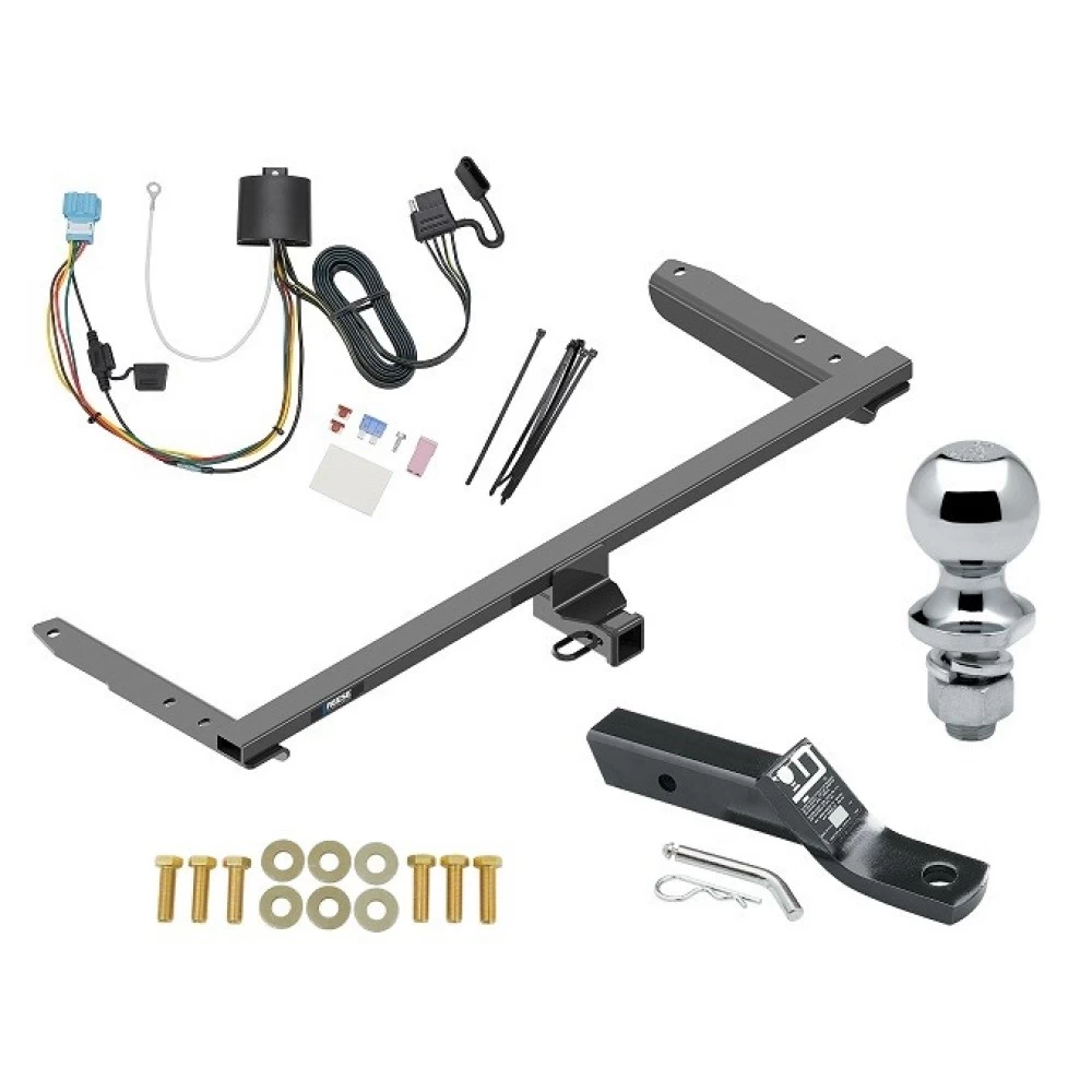 Reese Trailer Tow Hitch For 18-24 Honda Odyssey With Fuse Provisions 2" Receiver Complete Package w/ Wiring and 1-7/8" Ball