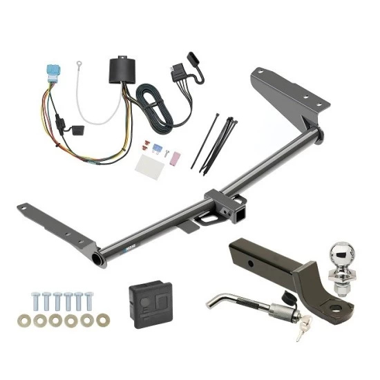 Reese Trailer Tow Hitch For 18-26 Honda Odyssey w/ Fuse Provisions Deluxe Package Wiring 2" Ball Mount and Lock
