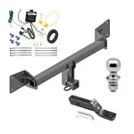 Reese Trailer Tow Hitch For 18-27 Audi Q5 SQ5 All Models 2" Receiver Complete Package w/ Wiring and 1-7/8" Ball