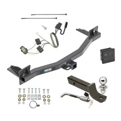 Reese Trailer Tow Hitch For 18-23 Chevrolet Traverse 2024 Limited 18-24 Buick Enclave All Models Deluxe Package Wiring 2" Ball Mount and Lock