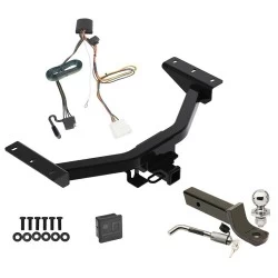 Reese Trailer Tow Hitch For 19-25 Honda Passport All Models Deluxe Package Wiring 2" Ball Mount and Lock