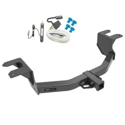 Trailer Hitch w/ Wiring For 19-25 Chevy Silverado GMC Sierra 1500 22-22 LTD w/o Factory Hitch Class 4 2" Tow Receiver Reese Tekonsha