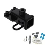 Trailer Hitch w/ Wiring For 19-25 RAM 1500 New Body w/ Class III tow bumper Class 4 2" Tow Receiver Reese Tekonsha