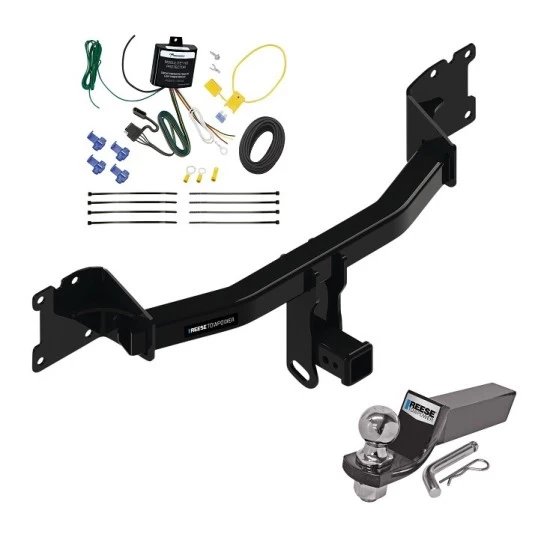 Reese Trailer Tow Hitch For 20-25 Porsche Cayenne Coupe Complete Package w/ Wiring and 2" Ball