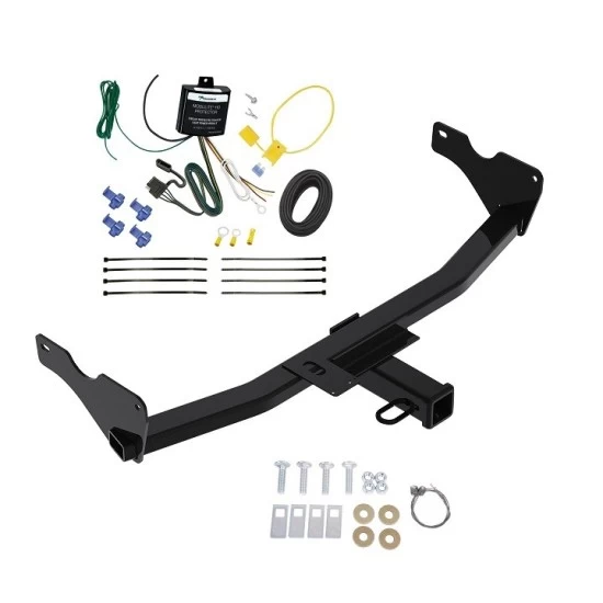 Reese Trailer Tow Hitch For 19-24 Audi Q3 (Except w/Hands-Free Liftgate Sensor) w/ Wiring Kit Class 3 2" Receiver