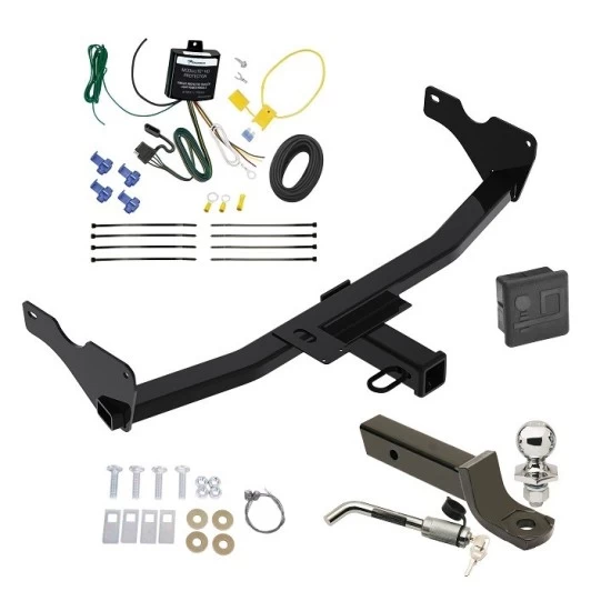 Reese Trailer Tow Hitch For 19-27 Audi Q3 All Models Deluxe Package Wiring 2" Ball Mount and Lock