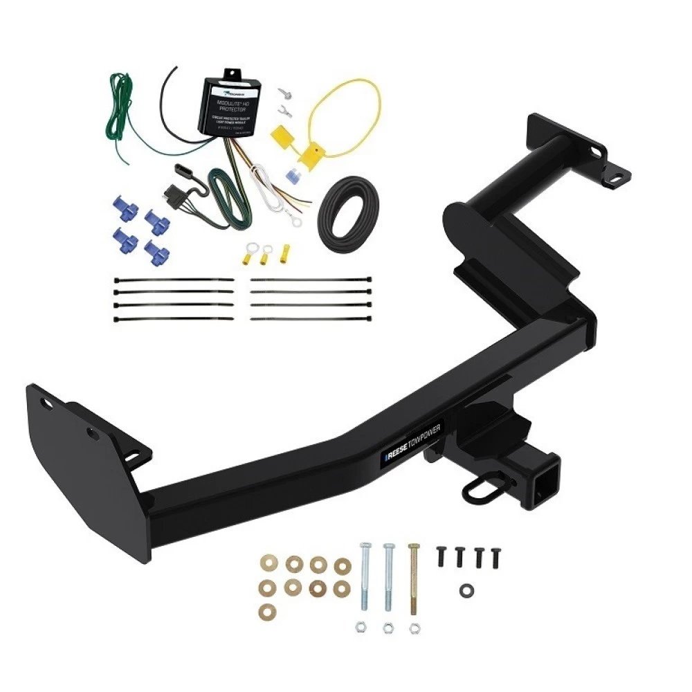 Reese Trailer Tow Hitch For 23-25 KIA Telluride w/o LED Taillights w/ Wiring Kit Class 3 2" Receiver