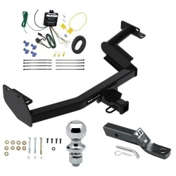 Reese Trailer Tow Hitch For 23-25 KIA Telluride w/o LED Taillights 2" Receiver Complete Package w/ Wiring and 1-7/8" Ball