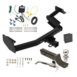 Reese Trailer Tow Hitch For 23-25 KIA Telluride w/o LED Taillights Deluxe Package Wiring 2" Ball Mount and Lock
