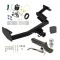 Reese Trailer Tow Hitch For 23-25 KIA Telluride w/o LED Taillights Deluxe Package Wiring 2" Ball Mount and Lock