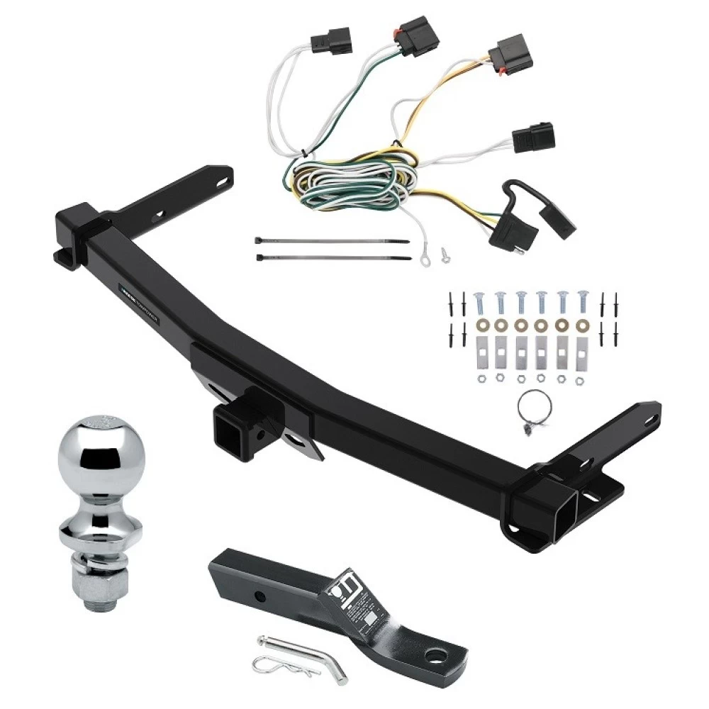 Reese Trailer Tow Hitch For 11-13 Jeep Grand Cherokee Complete Package w/ Wiring and 1-7/8" Ball