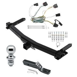 Reese Trailer Tow Hitch For 11-13 Jeep Grand Cherokee Complete Package w/ Wiring and 1-7/8" Ball