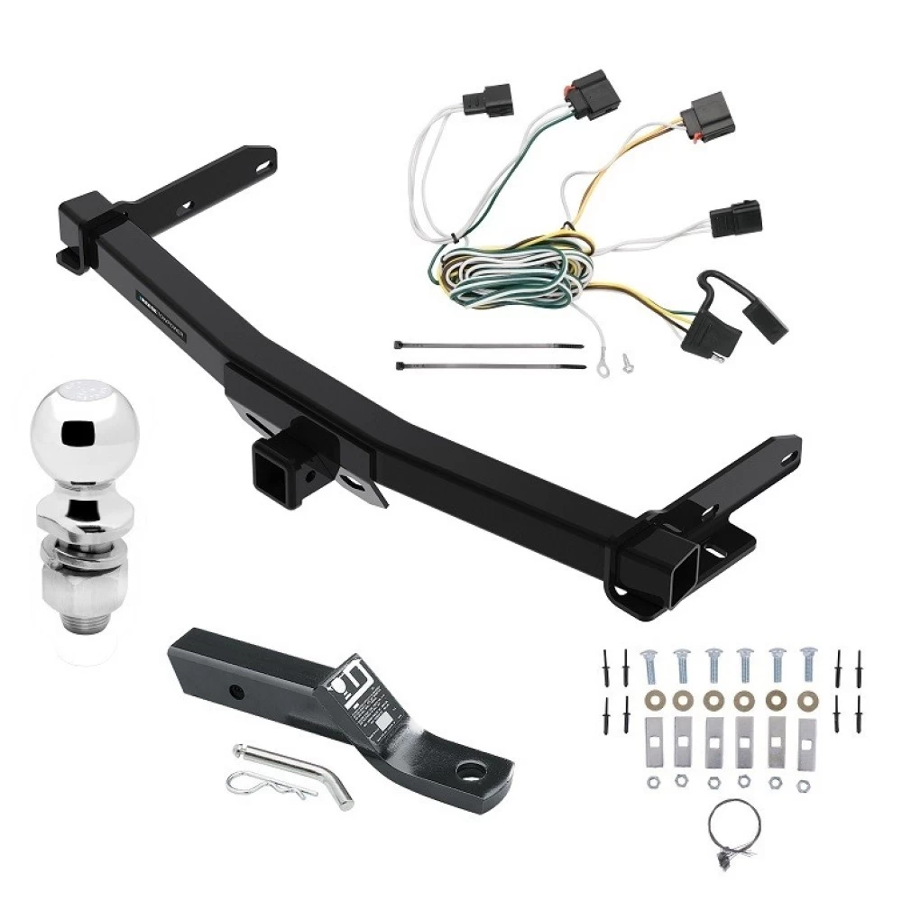Reese Trailer Tow Hitch For 11-13 Jeep Grand Cherokee Complete Package w/ Wiring and 2" Ball