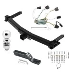 Reese Trailer Tow Hitch For 11-13 Jeep Grand Cherokee Complete Package w/ Wiring and 2" Ball