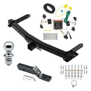 Reese Trailer Tow Hitch For 11-13 Dodge Durango All Models Complete Package w/ Wiring and 1-7/8" Ball