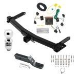 Reese Trailer Tow Hitch For 11-13 Dodge Durango All Models Complete Package w/ Wiring and 2" Ball