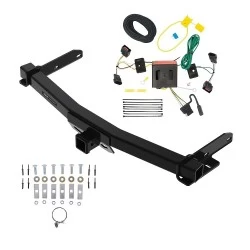 Trailer Hitch w/ Wiring For 11-13 Dodge Durango All Models Class 4 2" Tow Receiver Reese Tekonsha