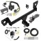 Trailer Hitch Tow Package w/ 7-Way RV Wiring For 21-23 Chevrolet Trailblazer w/LED Taillights w/ 2" Drop Mount 2" Ball Class 3 2" Receiver Reese