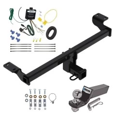 Reese Trailer Tow Hitch For 21-26 Lincoln Corsair Exc PHEV Complete Package w/ Wiring and 2" Ball