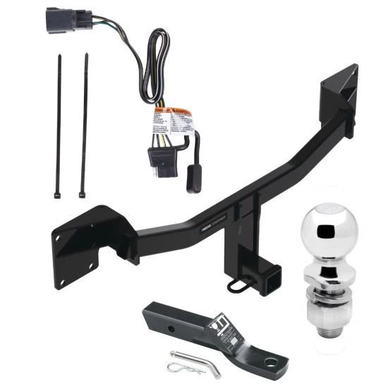 Reese Trailer Tow Hitch For 21-23 Buick Envision w/ factory trailer connector Complete Package w/ Wiring Harness Kit and 2" Ball