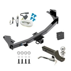 Reese Trailer Tow Hitch For 15-22 Chevrolet Colorado GMC Canyon All Models Deluxe Package Wiring 2" Ball Mount and Lock