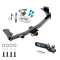 Tow Package For 15-22 Chevrolet Colorado GMC Canyon Trailer Hitch w/ Wiring 2" Drop Mount 2" Ball 2" Receiver Reese