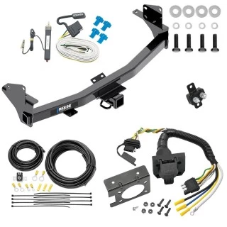 Trailer Hitch w/ 7-Way RV Wiring For 15-22 Chevrolet Colorado GMC Canyon Class 4 2" Receiver All Models Reese