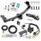 Trailer Hitch Tow Package w/ 7-Way RV Wiring For 15-22 Chevrolet Colorado GMC Canyon w/ 2" Drop Mount 2" Ball Class 4 2" Receiver All Models Reese