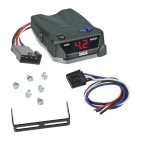 Trailer Brake Control for 07-13 GMC Sierra 1500 2500 3500 w/ Hardwire Wiring Draw-Tite Activator Electric Trailer Brakes Module Box Controller 1-4 Axle