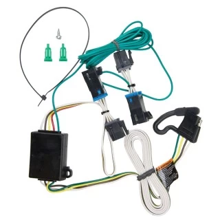 Trailer Hitch Wiring Harness Kit For 00-02 Chevy Express GMC Savana 1500 2500 3500 Plug & Play