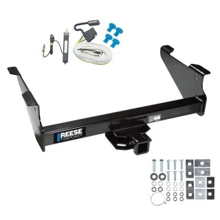 Trailer Hitch w/ Wiring For 03-24 Dodge Ram 2500 3500 03-08 Ram 1500 Class 5 2" Tow Receiver Reese Tekonsha